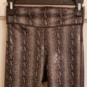 New Joe's Off Duty Snake Embossed Leggings